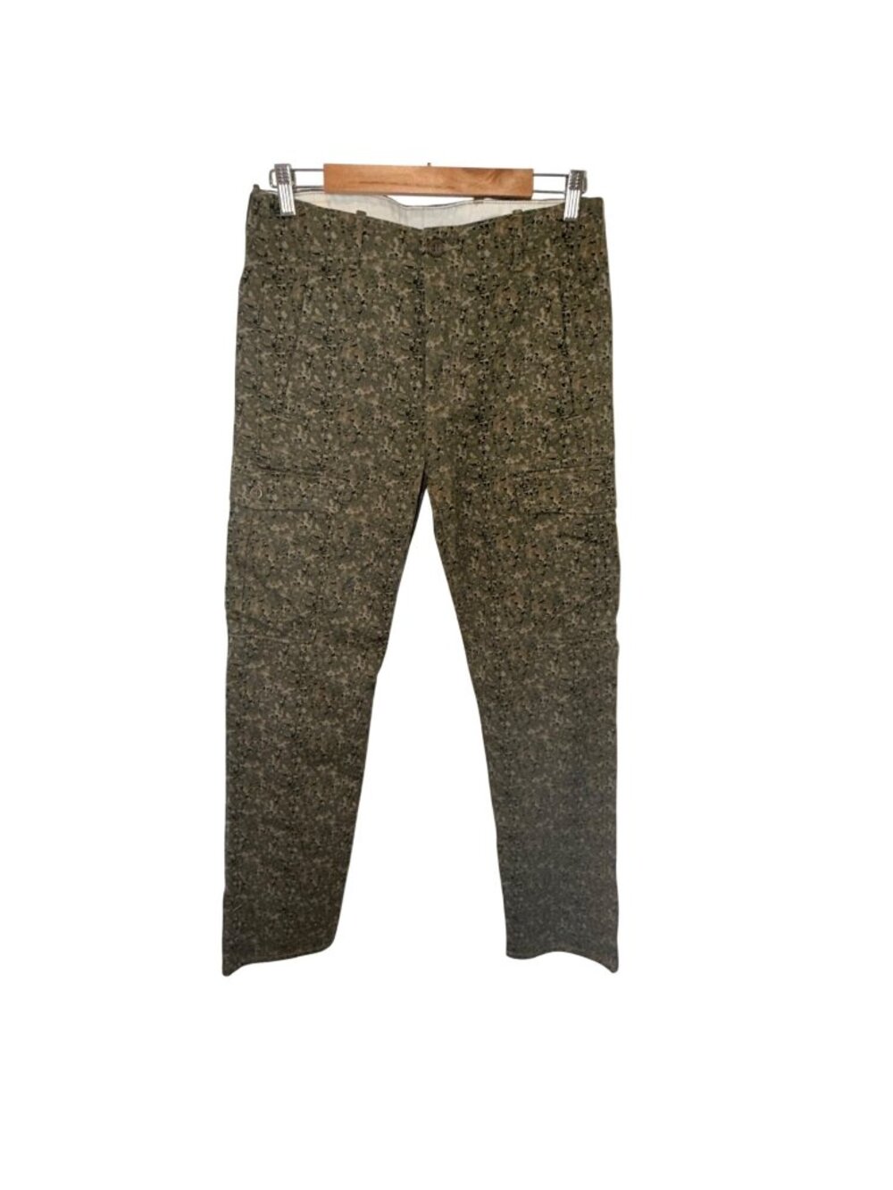 Levis Camo Cargo Pants Jeans 3ox32 Flecktarn White Tab Women Hiking Outdoor